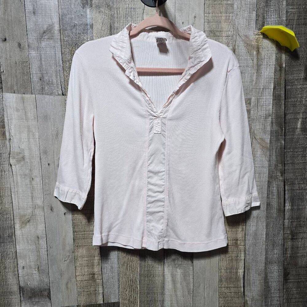 SUGAR France Soft Pink Polo 3 Elle Woods Preppy Femme Office Everyday Basic